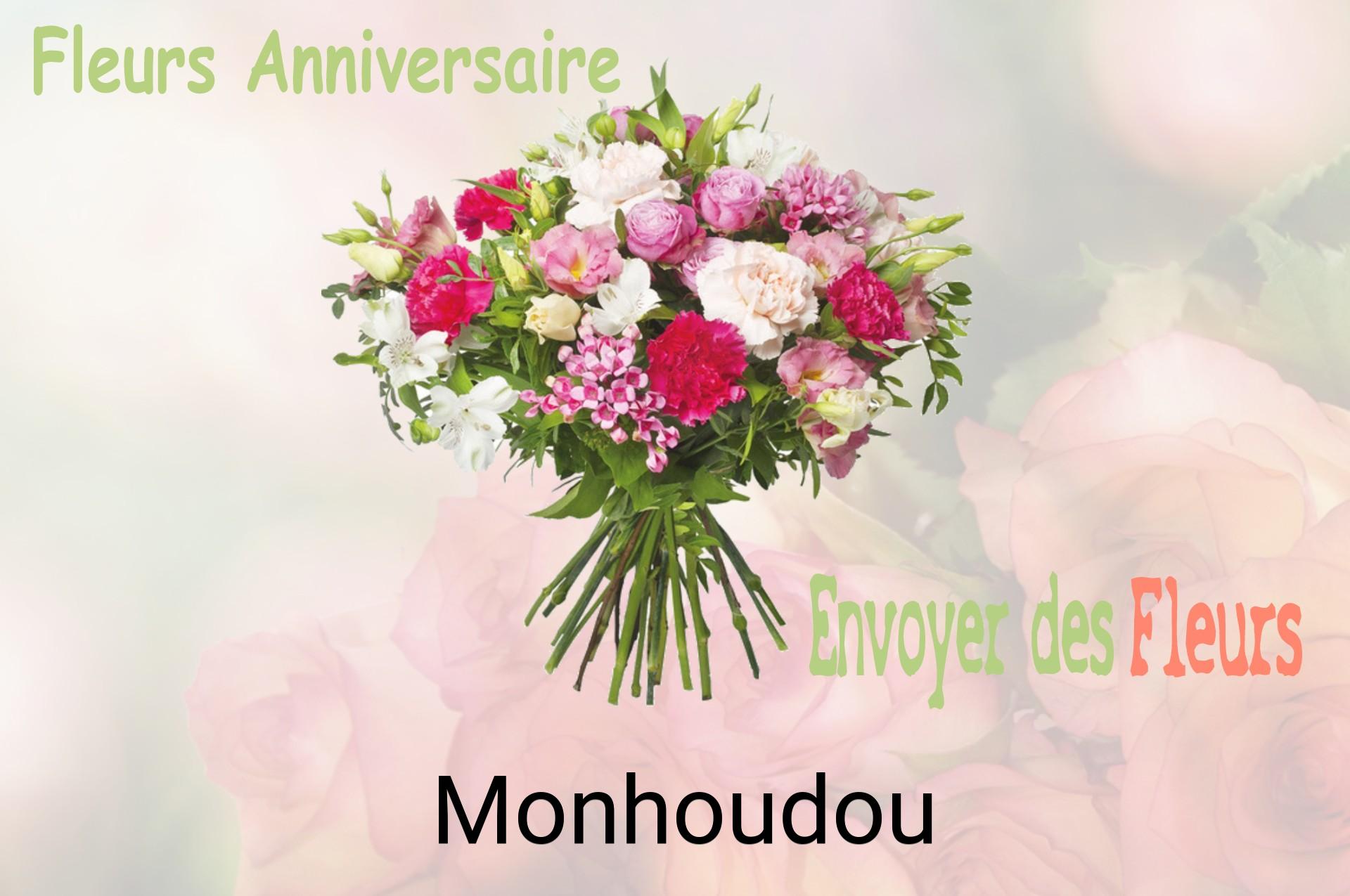 Bouquet de fleurs d’anniversaire livré à Monhoudou